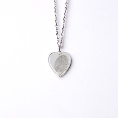 Heart Fingerprint Pendant - Perry