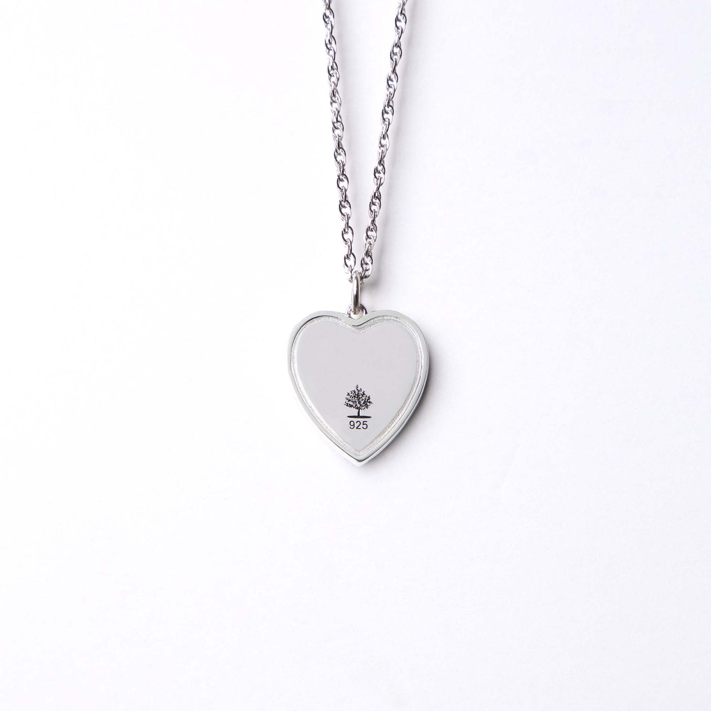 Heart Fingerprint Pendant - Monarch